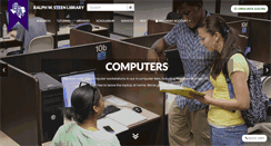 Desktop Screenshot of library.sfasu.edu